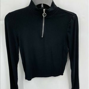 Ambiance Black Zip Up